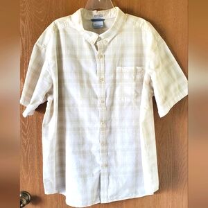Columbia Men's Buttondown Short Sleeve Shirt w/ Pocket size 3X